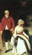  Sir Thomas Lawrence Portrait of Mr and Mrs Julius Angerstein France oil painting artist